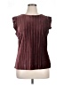 Worthington Burgundy Sleeveless Blouse Size XL - photo 1