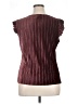 Worthington Burgundy Sleeveless Blouse Size XL - photo 2
