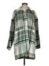 Banana Republic Plaid Green Raincoat Size S - photo 1