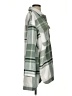 Banana Republic Plaid Green Raincoat Size S - photo 4