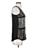 Karina Grimaldi 100% Silk Silver Sleeveless Silk Top Size XS - photo 4