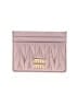 Miu Miu 100% Leather Pink Leather Wallet One size - photo 1