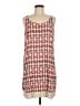 CAbi 100% Rayon Print Red Casual Dress Size L - photo 1