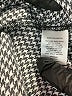 Halogen 100% Polyester Houndstooth Gray Long Sleeve Blouse Size M - photo 8