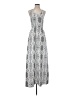 Parker 100% Silk Animal Print Silver Casual Dress Size XS - photo 1