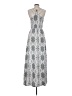 Parker 100% Silk Animal Print Silver Casual Dress Size XS - photo 2