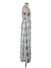 Parker 100% Silk Animal Print Silver Casual Dress Size XS - photo 4