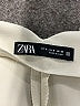 Zara Solid Ivory Dress Pants Size S - photo 7