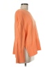 Gap 100% Cotton Solid Orange Pullover Sweater Size M - photo 4