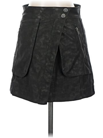 21 Saints Faux Leather Skirt (view 1)