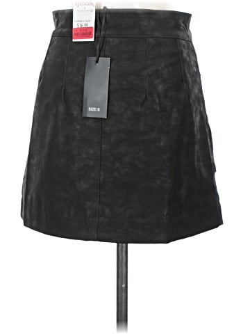 21 Saints Faux Leather Skirt (view 2)