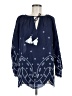 Mud Pie 100% Cotton Blue Casual Dress Size M - photo 1