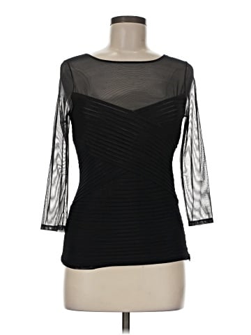 BCBGMAXAZRIA 3/4 Sleeve Top (view 1)