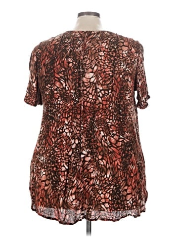 Roaman's Short Sleeve Blouse (view 1)