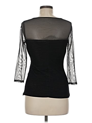 BCBGMAXAZRIA 3/4 Sleeve Top (view 2)