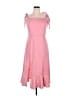 Unbranded Solid Pink Casual Dress Size XL - photo 1