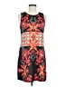Papillon Graphic Black Cocktail Dress Size M - photo 1