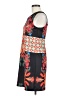 Papillon Graphic Black Cocktail Dress Size M - photo 5