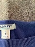 Old Navy 100% Cotton Hearts Blue Pullover Sweater Size M - photo 7