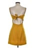 Lulus Yellow Cocktail Dress Size S - photo 2