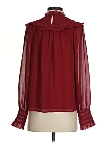 Ann Taylor Long Sleeve Blouse (view 2)