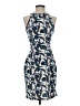 H&M Paisley Blue Cocktail Dress Size S - photo 1