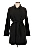 Eileen Fisher Black Trenchcoat Size L - photo 1