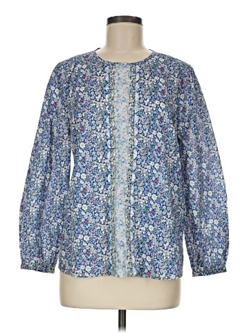 Liberty Art Fabrics for J.Crew Long Sleeve Blouse (view 1)