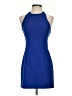 XOXO 100% Polyester Solid Blue Cocktail Dress Size 3 - photo 1