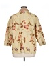Coldwater Creek 100% Cotton Floral Gold Jacket Size XL (petite) - photo 2