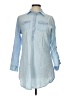 Raviya Blue Long Sleeve Polo Size L - photo 1