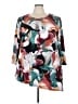 JM Collection Teal 3/4 Sleeve Blouse Size 4X - photo 1