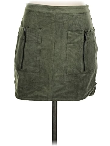 BCBGMAXAZRIA Faux Leather Skirt (view 1)