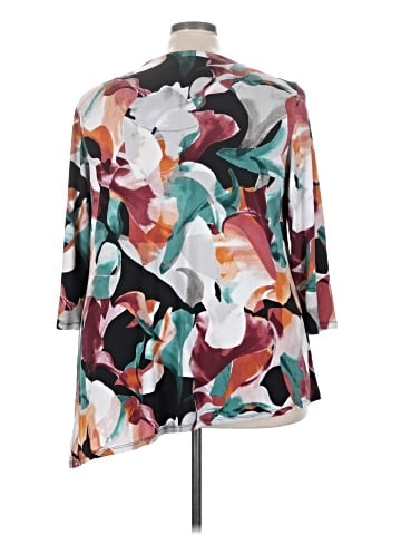 JM Collection 3/4 Sleeve Blouse (view 2)