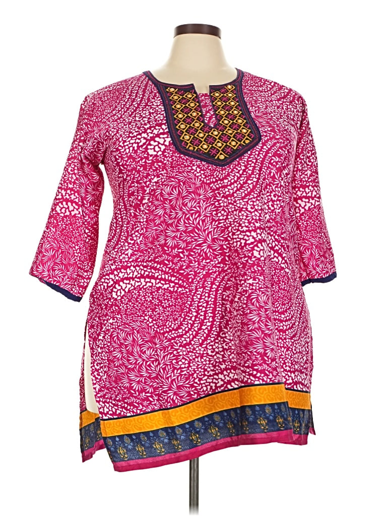 Pre-owned Assorted Brands Casual Dress In Pink