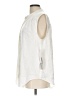 Worthington 100% Polyester Ivory Sleeveless Blouse Size L - photo 5