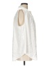 Worthington 100% Polyester Ivory Sleeveless Blouse Size L - photo 4