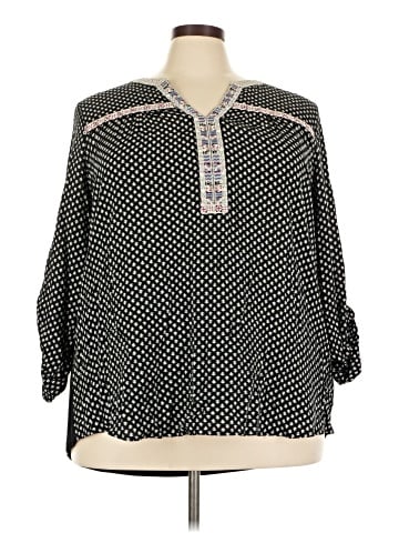Skies Are Blue 3/4 Sleeve Blouse (view 1)
