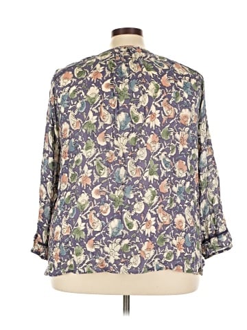Lucky Brand 3/4 Sleeve Blouse (view 2)