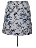 Ann Taylor LOFT Print Gray Casual Skirt Size 14 - photo 1