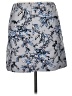 Ann Taylor LOFT Print Gray Casual Skirt Size 14 - photo 2