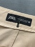 Zara Solid Tan Khaki Shorts Size XS - photo 3