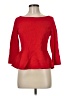 Alice + Olivia Red 3/4 Sleeve Blouse Size M (estimated) - photo 1