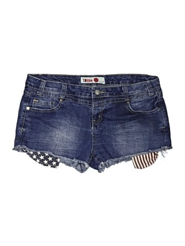 1st Kiss Denim Shorts (view 1)