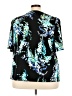 Worthington Black Short Sleeve Blouse Size 3X - photo 2