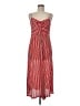 MNG 100% Polyester Stripes Red Casual Dress Size 8 - photo 1
