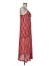 MNG 100% Polyester Stripes Red Casual Dress Size 8 - photo 4