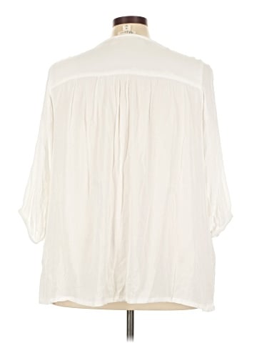 Style&Co 3/4 Sleeve Blouse (view 2)
