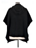 Calvin Klein 100% Polyester Black Poncho One size - photo 2