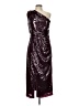 Kay Unger 100% Polyester Burgundy Cocktail Dress Size 10 - photo 1